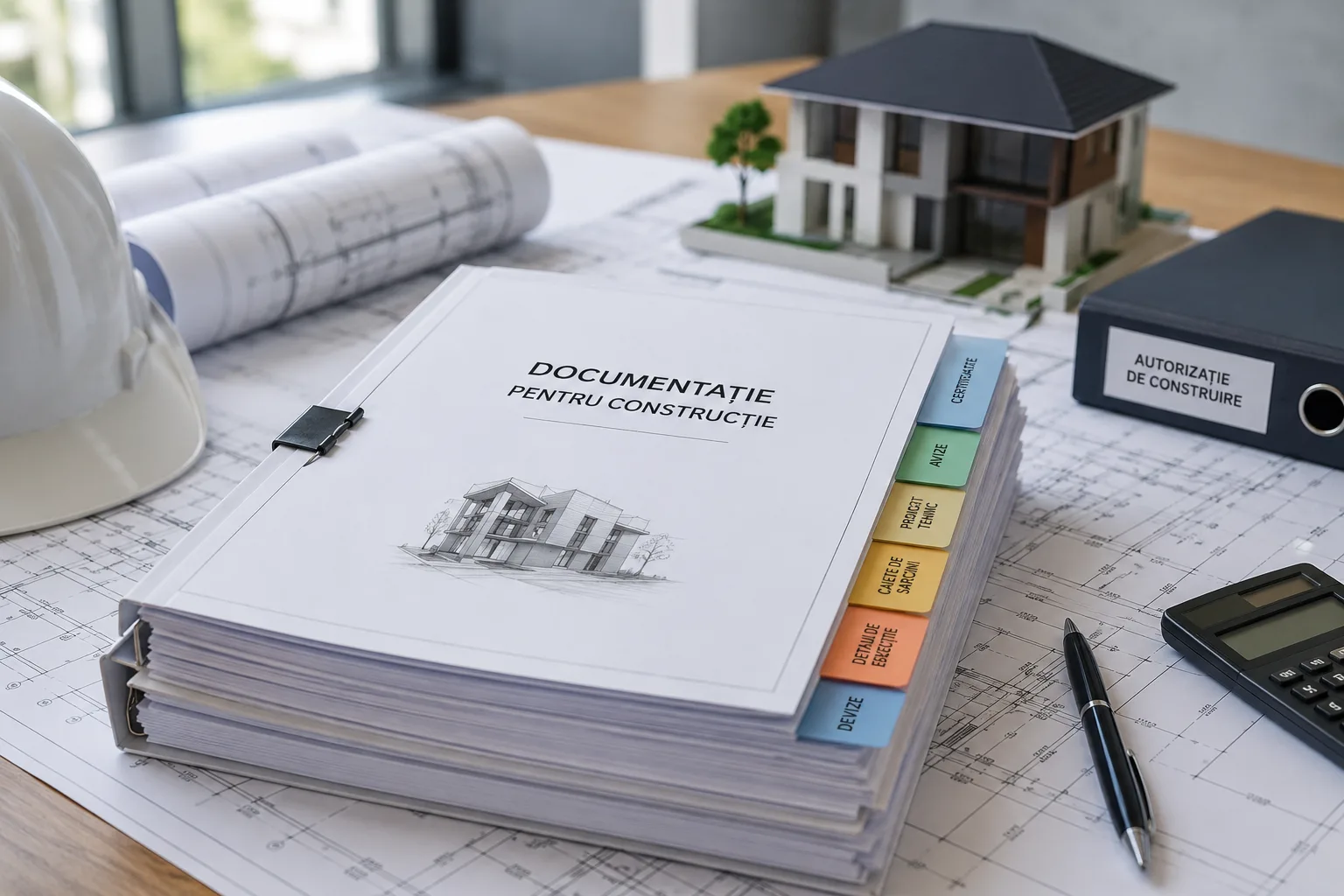Pregătirea documentației pentru construcții